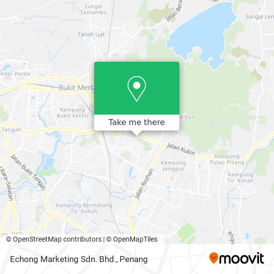 Echong Marketing Sdn. Bhd. map