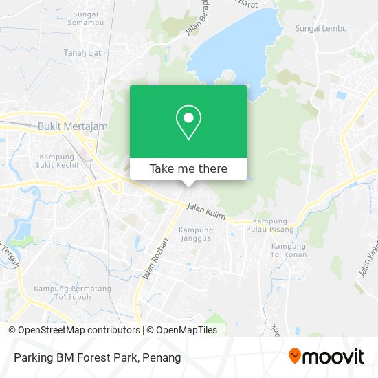 Parking BM Forest Park map
