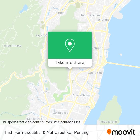 Inst. Farmaseutikal & Nutraseutikal map