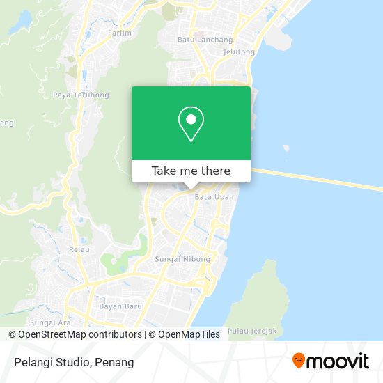 Pelangi Studio map