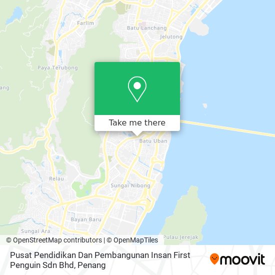 Pusat Pendidikan Dan Pembangunan Insan First Penguin Sdn Bhd map