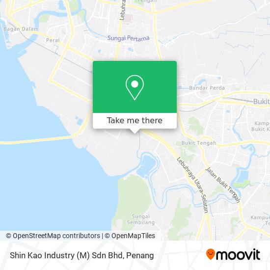 Shin Kao Industry (M) Sdn Bhd map