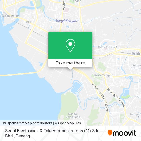 Seoul Electronics & Telecommunicatons (M) Sdn. Bhd. map