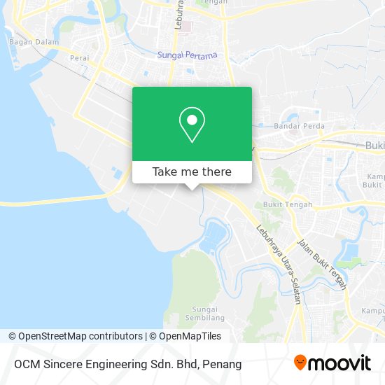 Peta OCM Sincere Engineering Sdn. Bhd