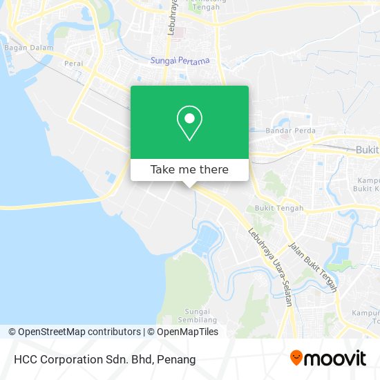 HCC Corporation Sdn. Bhd map