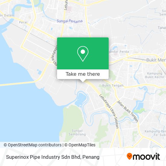 Superinox Pipe Industry Sdn Bhd map