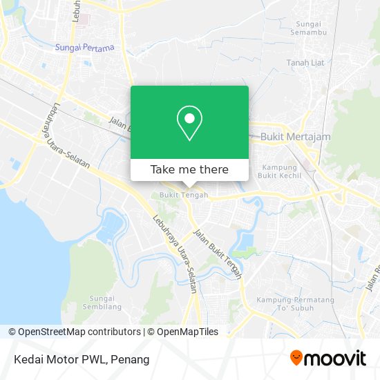 Kedai Motor PWL map