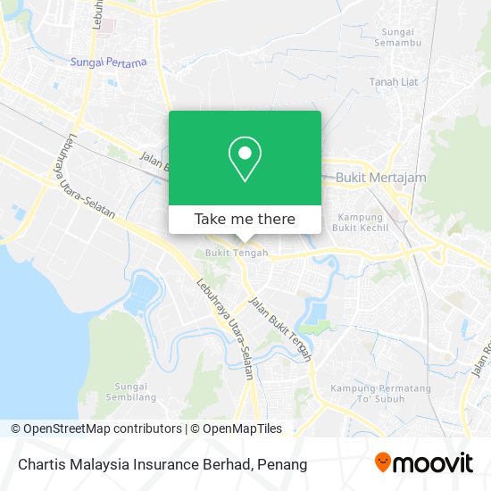 Peta Chartis Malaysia Insurance Berhad