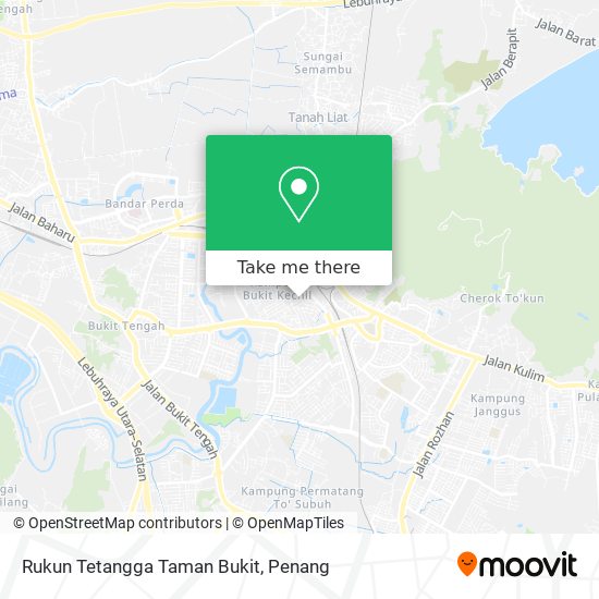 Peta Rukun Tetangga Taman Bukit