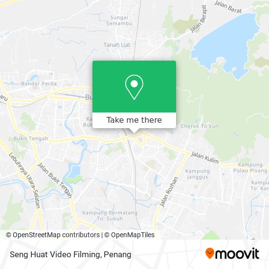 Seng Huat Video Filming map