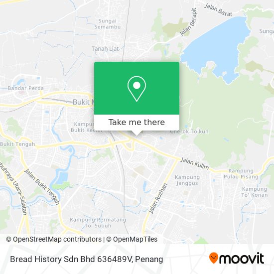 Bread History Sdn Bhd 636489V map