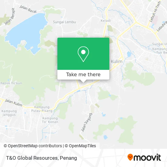T&O Global Resources map