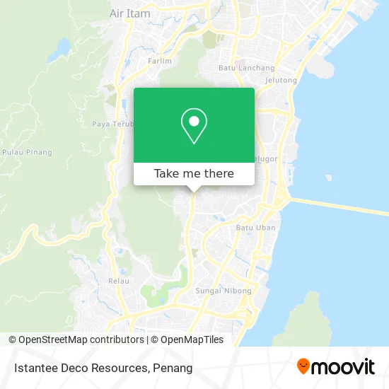 Istantee Deco Resources map