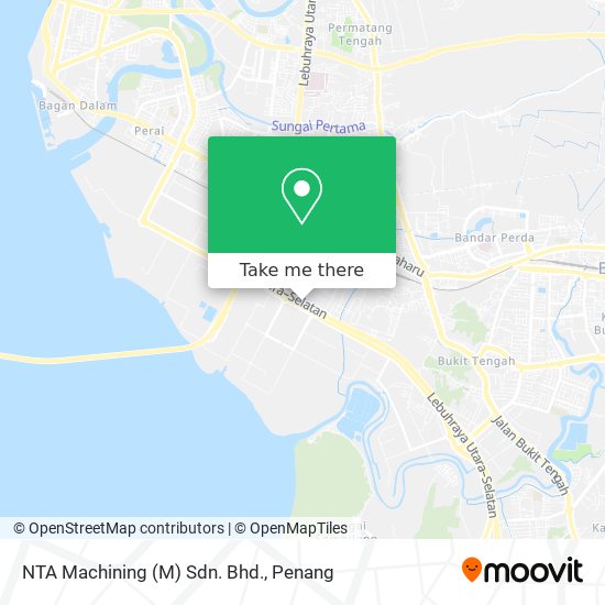 Peta NTA Machining (M) Sdn. Bhd.