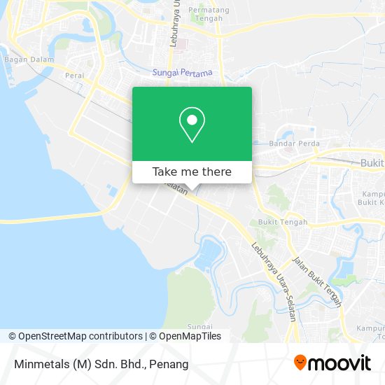 Minmetals (M) Sdn. Bhd. map