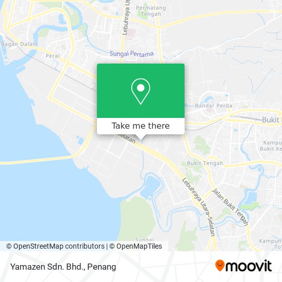 Yamazen Sdn. Bhd. map