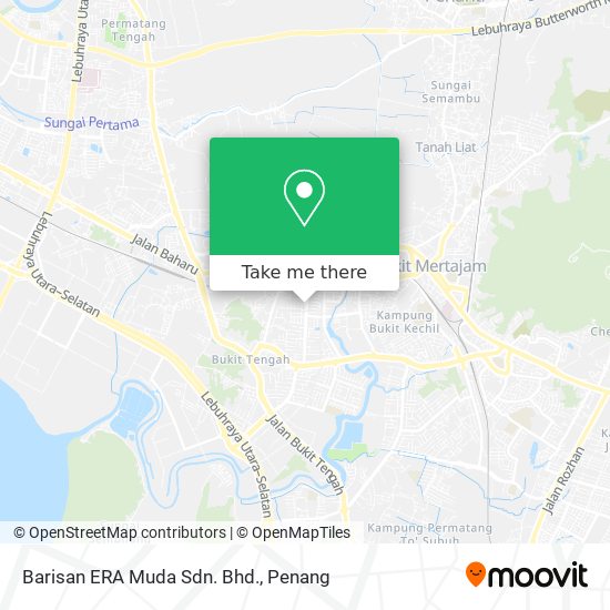 Peta Barisan ERA Muda Sdn. Bhd.