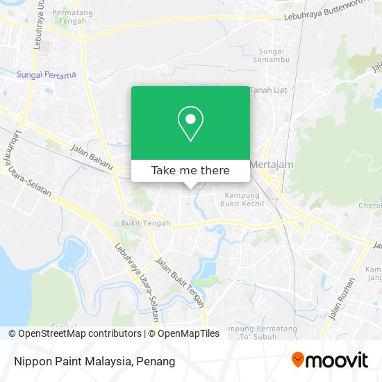 Nippon Paint Malaysia map