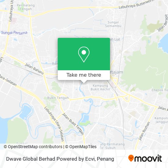 Dwave Global Berhad Powered by Ecvi map