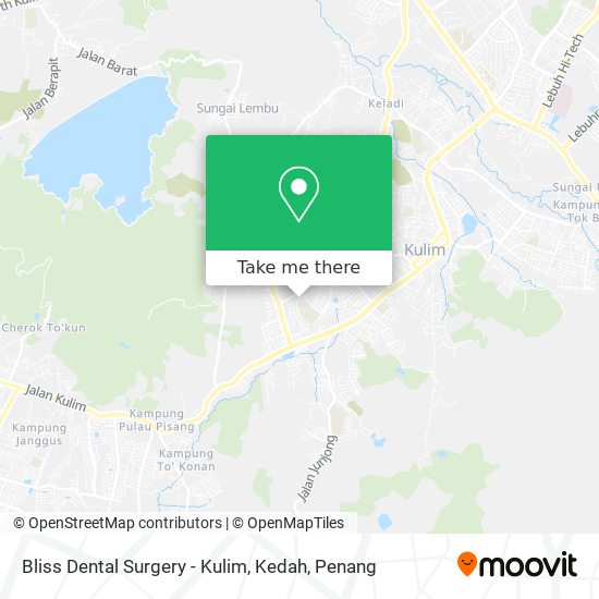 Bliss Dental Surgery - Kulim, Kedah map