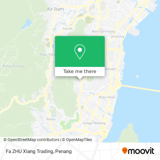 Fa ZHU Xiang Trading map