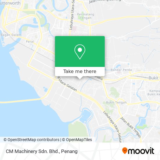 CM Machinery Sdn. Bhd. map