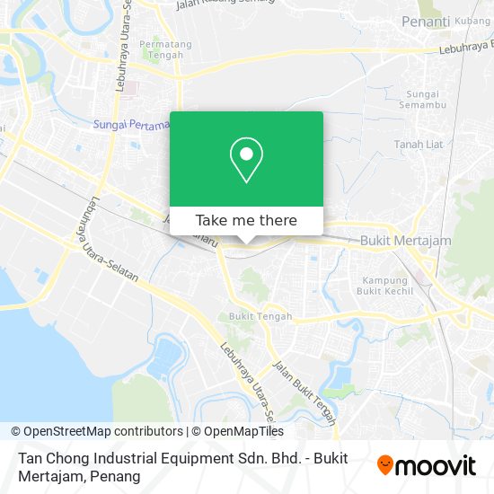 Tan Chong Industrial Equipment Sdn. Bhd. - Bukit Mertajam map
