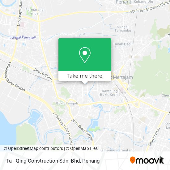 Ta - Qing Construction Sdn. Bhd map