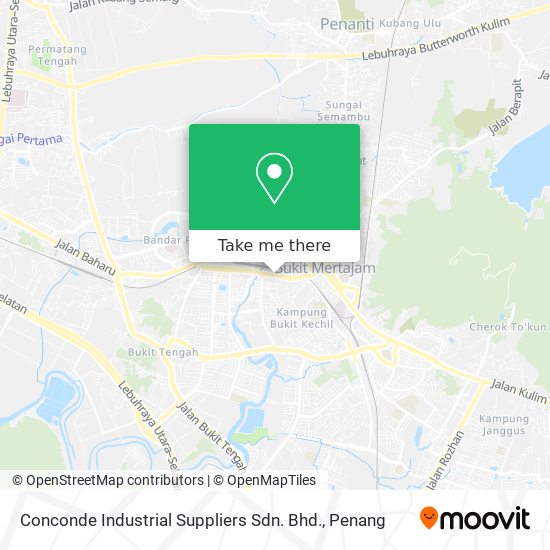 Conconde Industrial Suppliers Sdn. Bhd. map