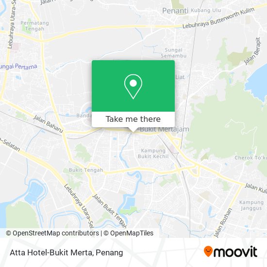 Peta Atta Hotel-Bukit Merta