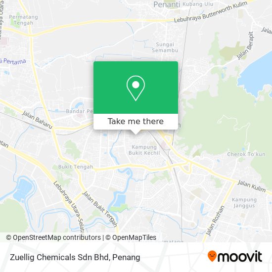 Zuellig Chemicals Sdn Bhd map