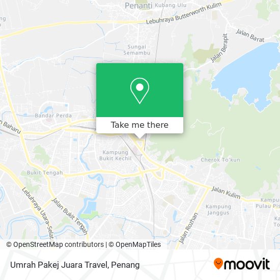 Peta Umrah Pakej Juara Travel