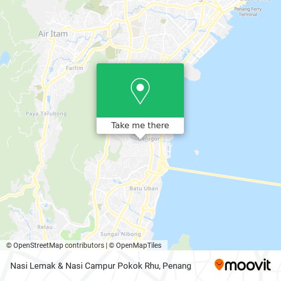 Nasi Lemak & Nasi Campur Pokok Rhu map
