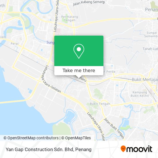 Yan Gap Construction Sdn. Bhd map