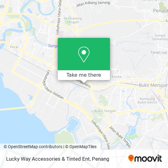Lucky Way Accessories & Tinted Ent map