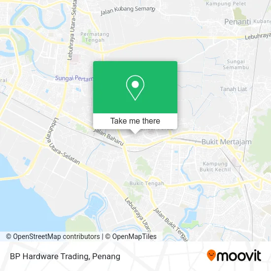 BP Hardware Trading map