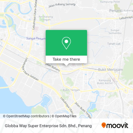 Globba Way Super Enterprise Sdn. Bhd. map