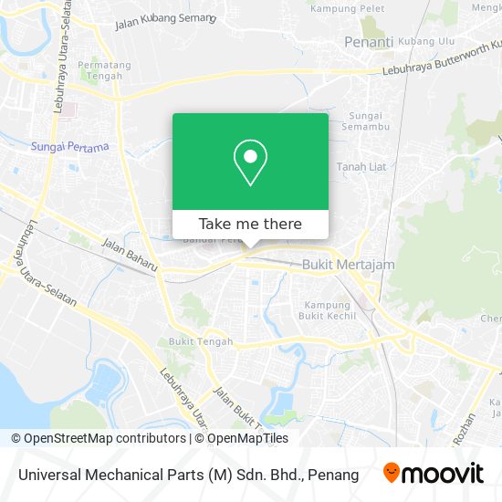 Universal Mechanical Parts (M) Sdn. Bhd. map