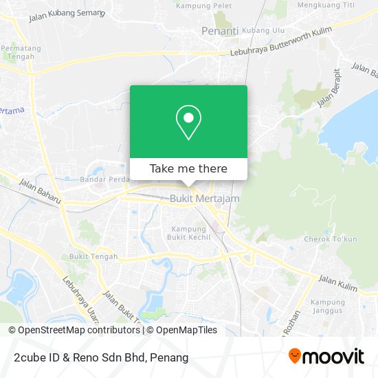 Peta 2cube ID & Reno Sdn Bhd