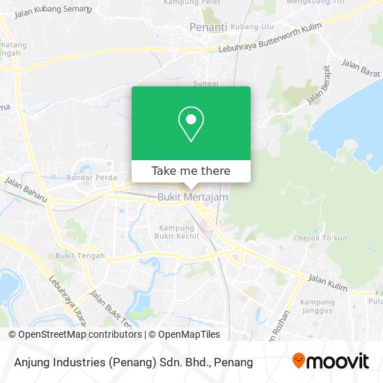 Anjung Industries (Penang) Sdn. Bhd. map