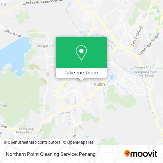 Northern Point Cleaning Service map