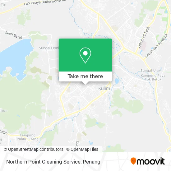 Northern Point Cleaning Service map