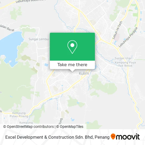 Excel Development & Construction Sdn. Bhd map