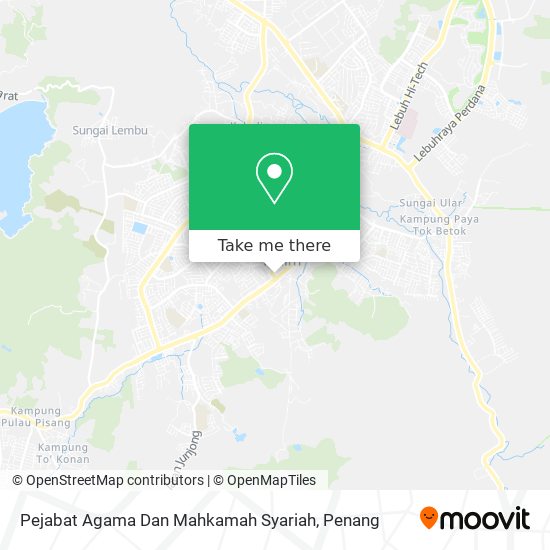 Pejabat Agama Dan Mahkamah Syariah map
