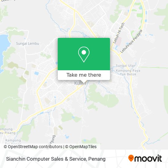 Sianchin Computer Sales & Service map