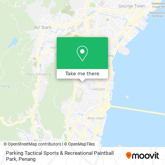 Parking Tactical Sports & Recreational Paintball Park map