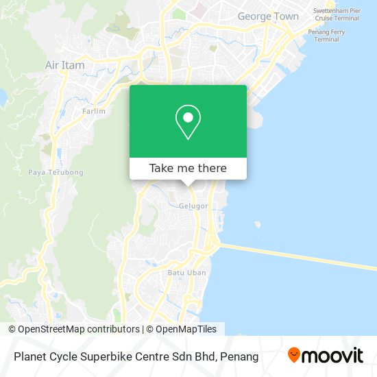 Planet Cycle Superbike Centre Sdn Bhd map