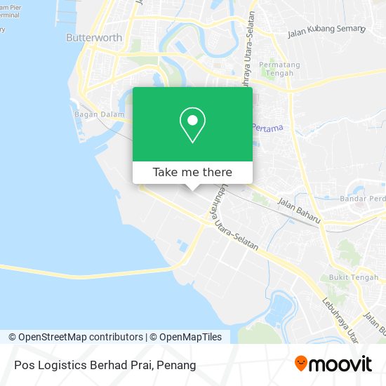 Peta Pos Logistics Berhad Prai
