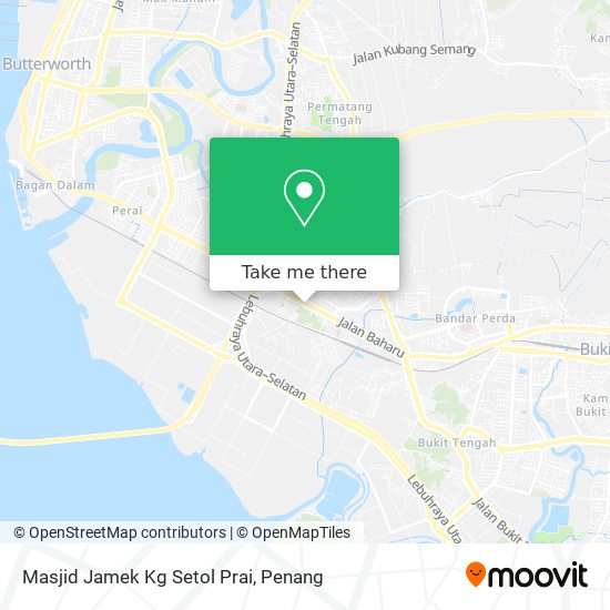 Masjid Jamek Kg Setol Prai map