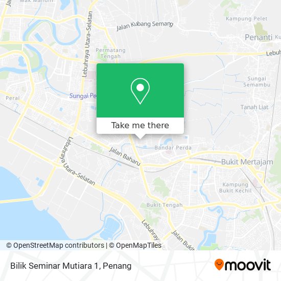 Bilik Seminar Mutiara 1 map